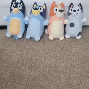 Bluey and Friends Stuffed Animal Set